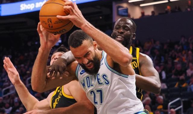 勇士“殴打”戈贝尔被裁判允许 森林狼上诉联盟！